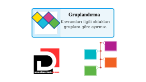 gruplandırma